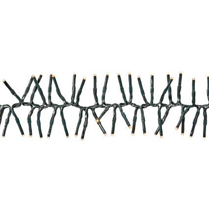 LED Venkovní  řetěz 768xLED/7 funkcí 8,6m IP44 teplá bílá