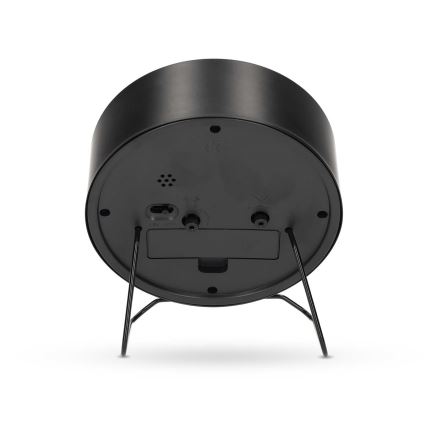 Analogový budík 1xAA černá