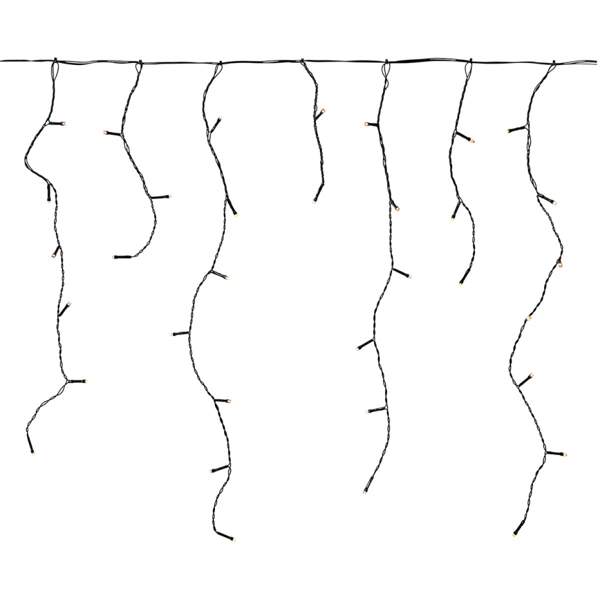 LED Venkovní  závěs 180xLED/7 funkcí 10,9m IP44 teplá bílá