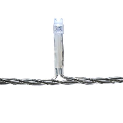 LED Venkovní  závěs 180xLED/7 funkcí 10,9m IP44 studená bílá