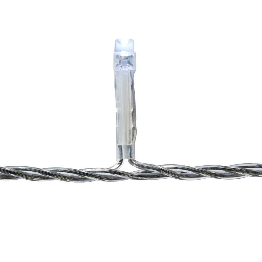 LED Venkovní  závěs 360xLED/7 funkcí 14m IP44 studená bílá