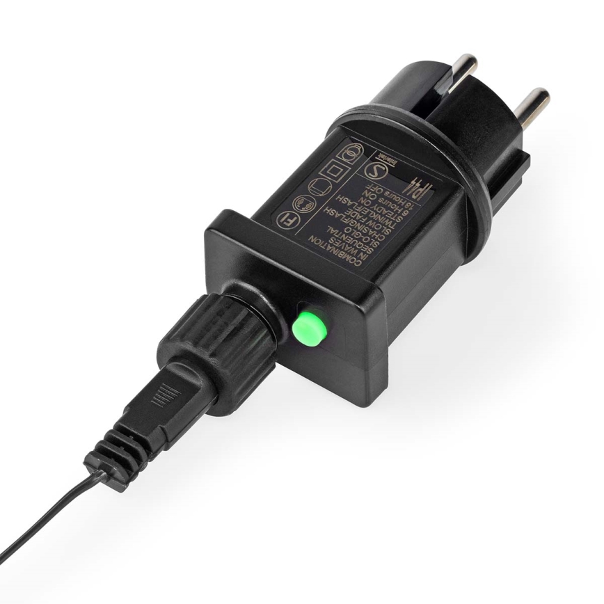 LED Venkovní  závěs 360xLED/7 funkcí 14m IP44 studená bílá