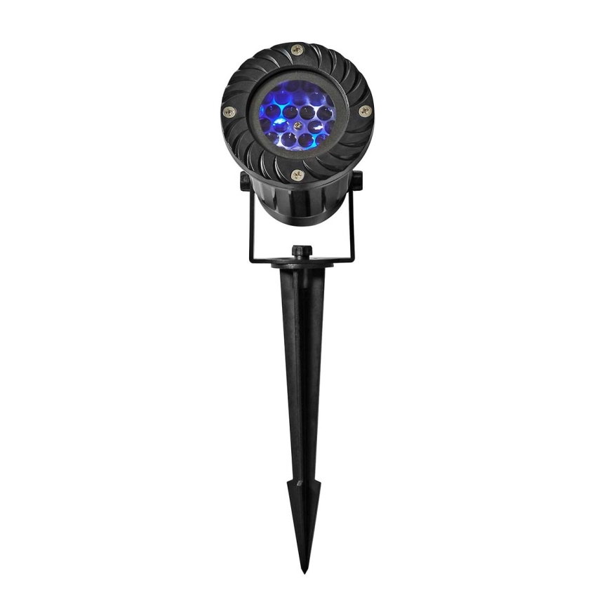 LED Vánoční venkovní projektor sněhových vloček 5W/230V IP44