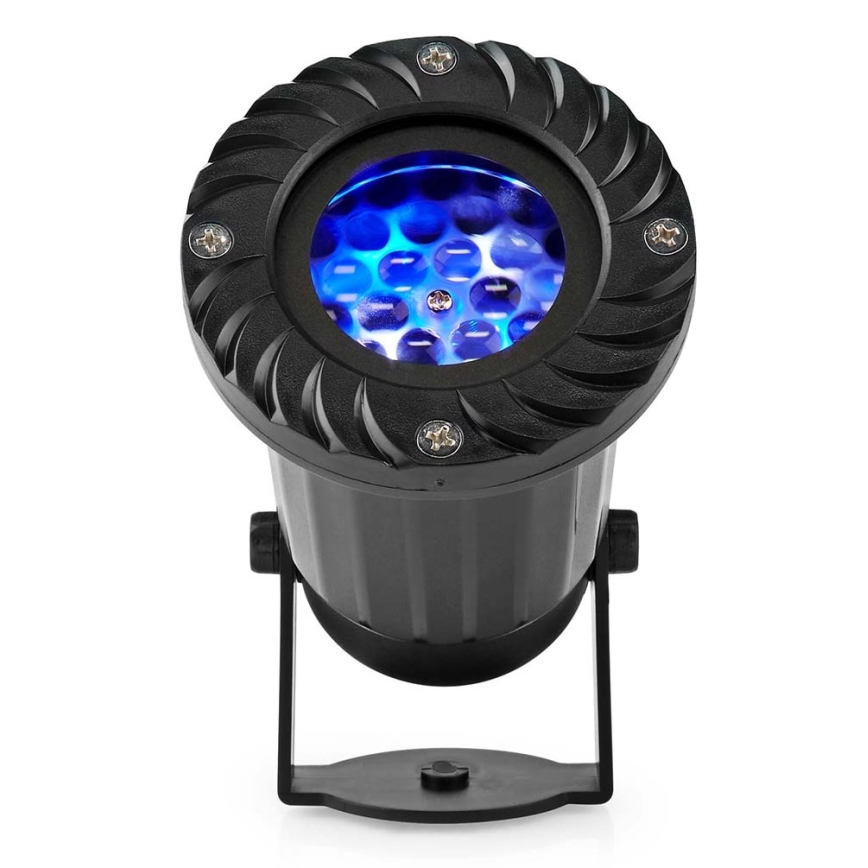 LED Vánoční venkovní projektor sněhových vloček 5W/230V IP44