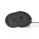 Ergonomická kabelová myš LED/1600 dpi