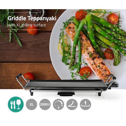 Stolní gril Teppanyaki 2000W/230V