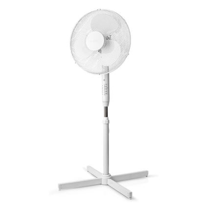 Stojanový ventilátor 40W/230V bílá + dálkové ovládání