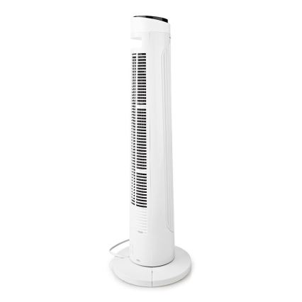 Sloupový ventilátor 50W/230V bílá + dálkové ovládání