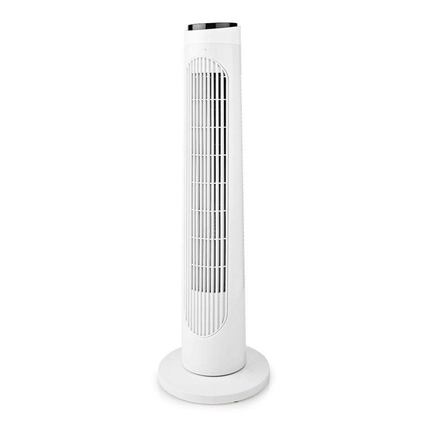 Sloupový ventilátor 50W/230V bílá + dálkové ovládání