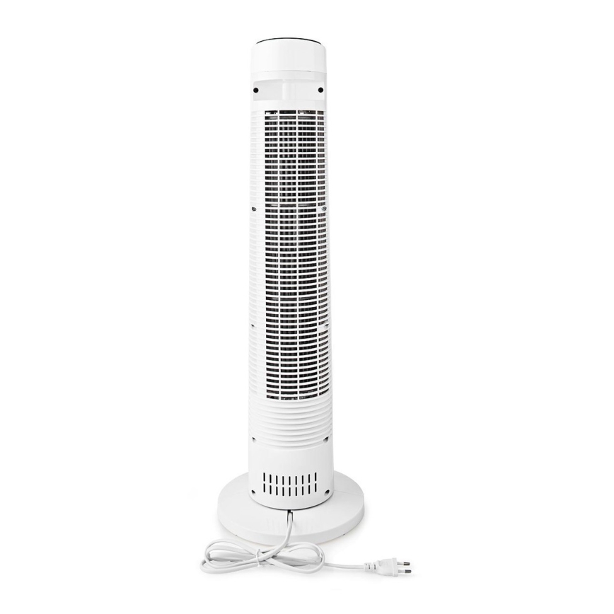 Sloupový ventilátor 50W/230V bílá + dálkové ovládání