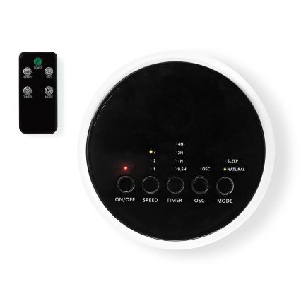 Sloupový ventilátor 50W/230V bílá + dálkové ovládání