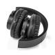 Náhlavní bezdrátová sluchátka 200 mAh černá
