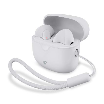 Bezdrátová sluchátka 250 mAh + 2x 30 mAh bílá