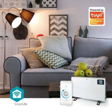 Elektrický přímotop/konvektor 750/1250/2000W/230V Wi-Fi Tuya + dálkové ovládání