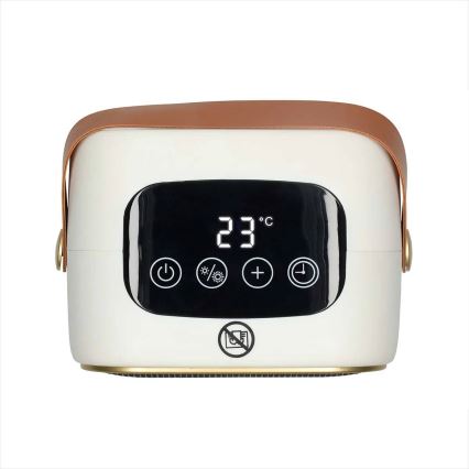 Ventilátor s topným tělesem a LED displejem 900/1200W/230V