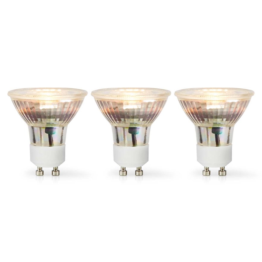 SADA 3x LED Žárovka GU10/4,5W/230V 2700K