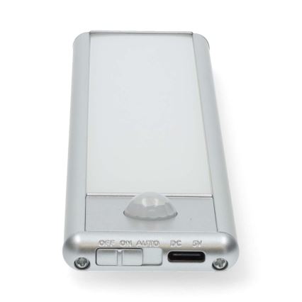 LED Nabíjecí magnetické osvětlení skříně se senzorem pohybu LED/1W/1100 mAh 3000K