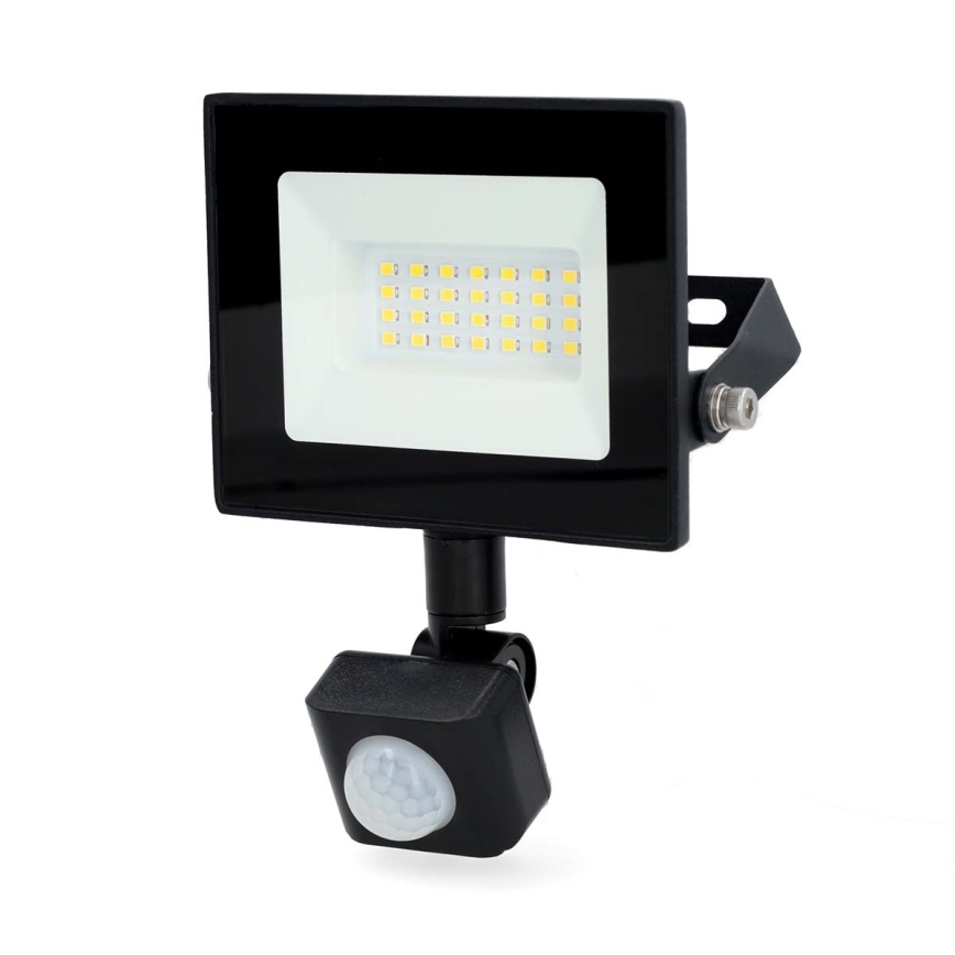 LED Reflektor se senzorem LED/20W/230V 4000K IP44
