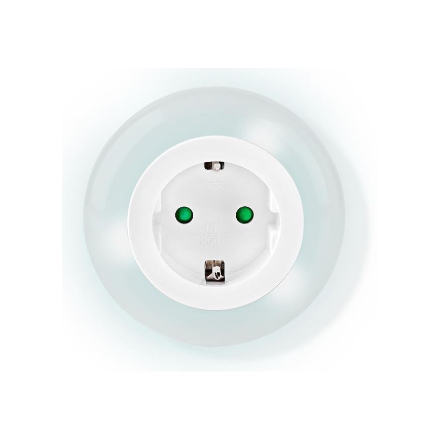 LED Noční světlo se senzorem LED/0,6W/230V