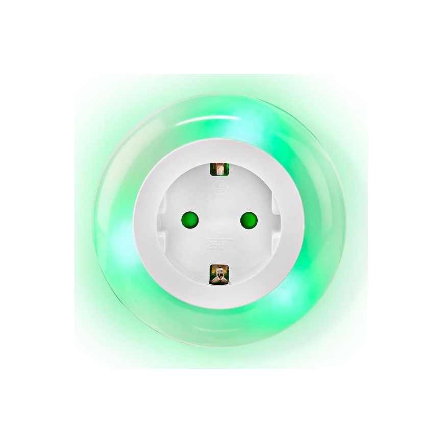 LED Noční světlo se senzorem LED/0,6W/230V