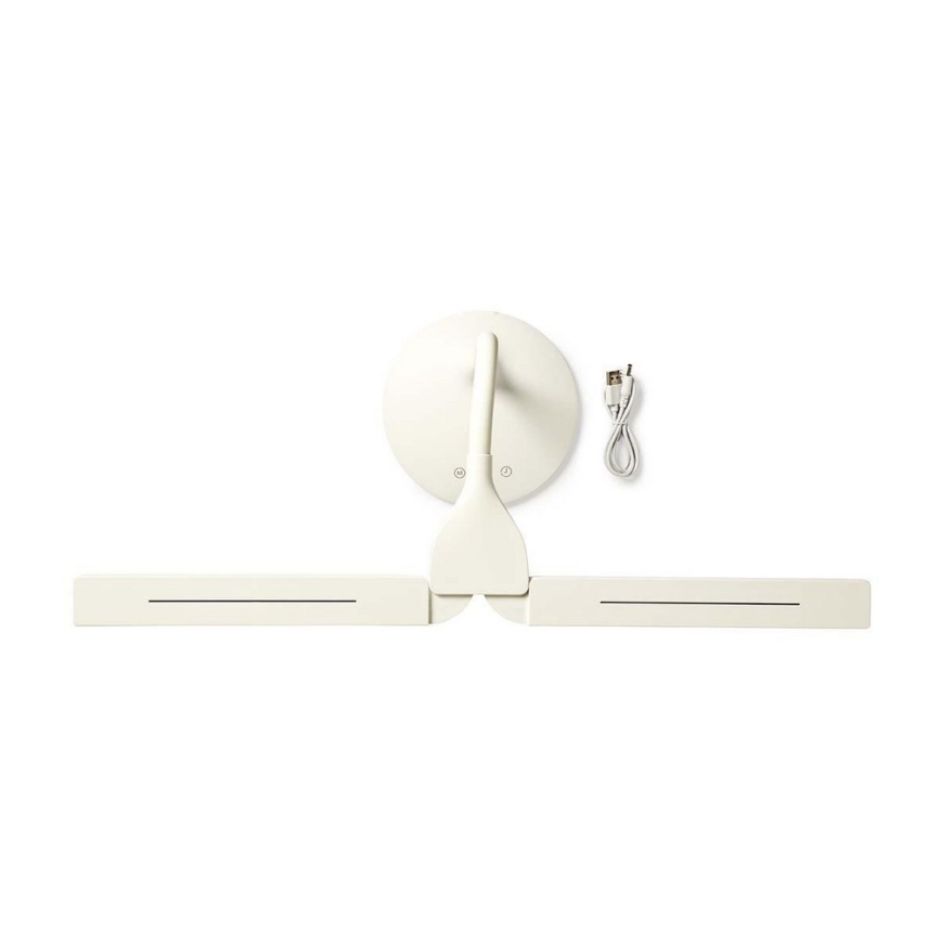 LED Stmívatelná stolní lampa LED/6W/5V 2200 mAh bílá