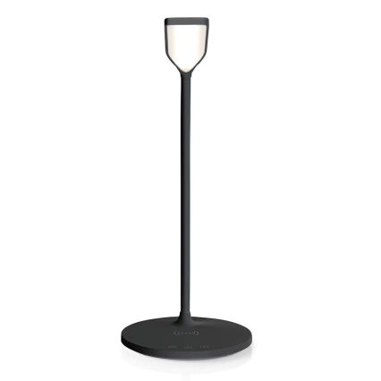 LED Stmívatelná dotyková flexibilní stolní lampa s 15W bezdrátovým nabíjením Qi LED/5,5W/230V 2700-6500K černá