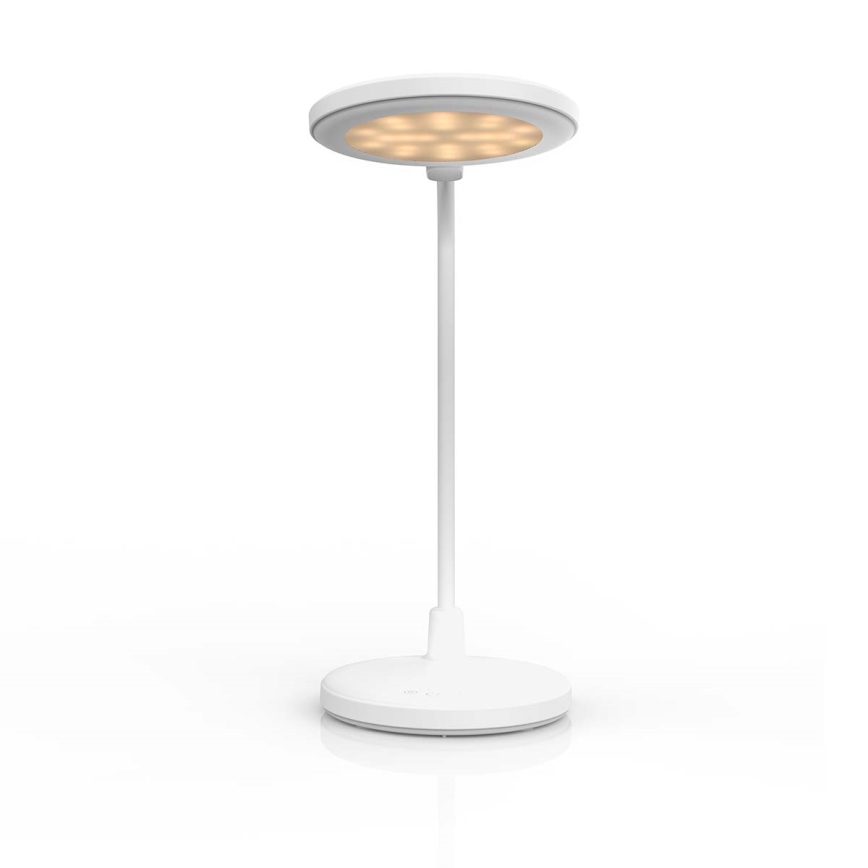 LED Stmívatelná nabíjecí dotyková lampa se zrcátkem LED/6W/1200 mAh 3000/4000/5700K CRI 90 bílá