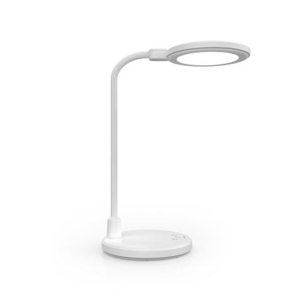 LED Stmívatelná nabíjecí dotyková lampa se zrcátkem LED/6W/1200 mAh 3000/4000/5700K CRI 90 bílá