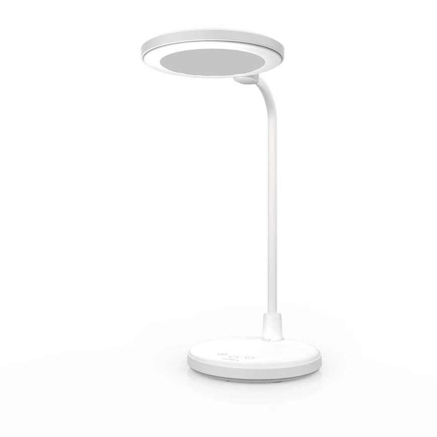 LED Stmívatelná nabíjecí dotyková lampa se zrcátkem LED/6W/1200 mAh 3000/4000/5700K CRI 90 bílá