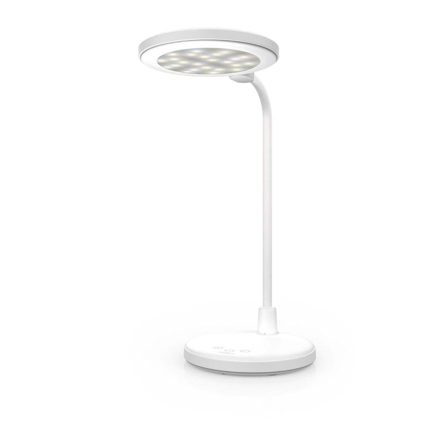 LED Stmívatelná nabíjecí dotyková lampa se zrcátkem LED/6W/1200 mAh 3000/4000/5700K CRI 90 bílá