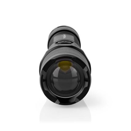 LED Stmívatelná nabíjecí hliníková svítilna LED/10W/5V 2200 mAh IPX4 černá