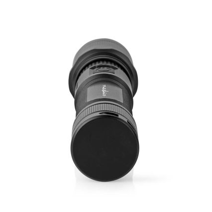 LED Stmívatelná nabíjecí hliníková svítilna LED/10W/5V 2200 mAh IPX4 černá