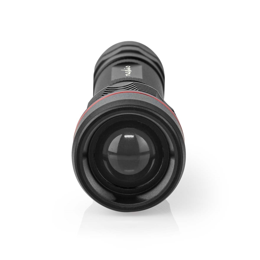 LED Stmívatelná nabíjecí hliníková svítilna LED/10W/5V 2200 mAh IPX7 černá