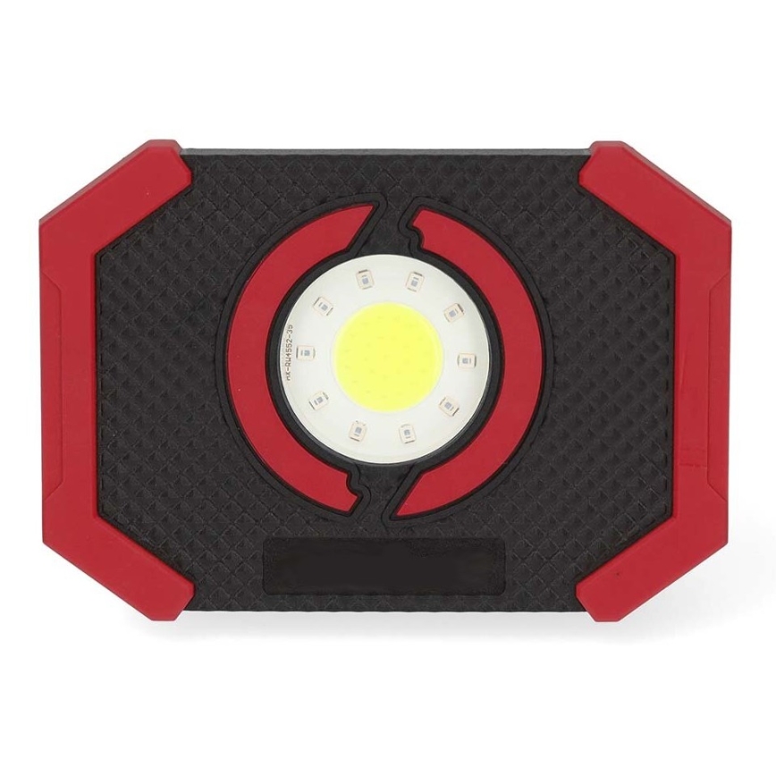 LED Stmívatelný nabíjecí reflektor s power bankou LED/10W/3000 mAh IPX2