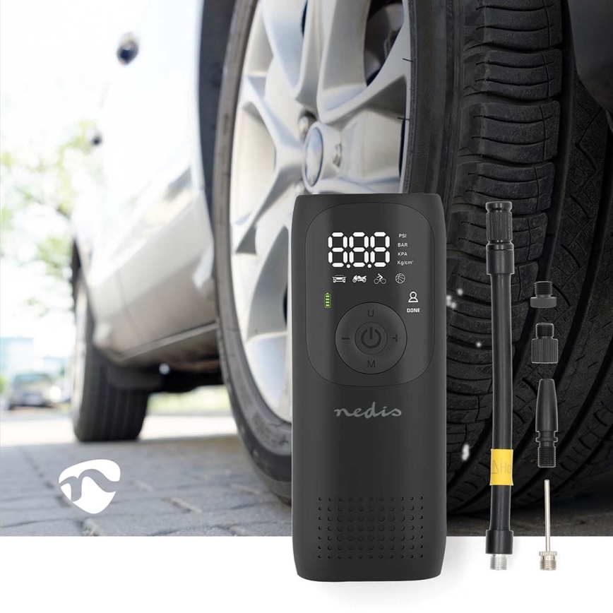 Digitální kapesní kompresor 4000 mAh 5V