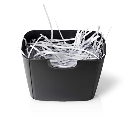 Skartovač papíru A4 objem 10 l 230V černá