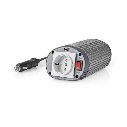 Měnič napětí 150W/24/230V + USB