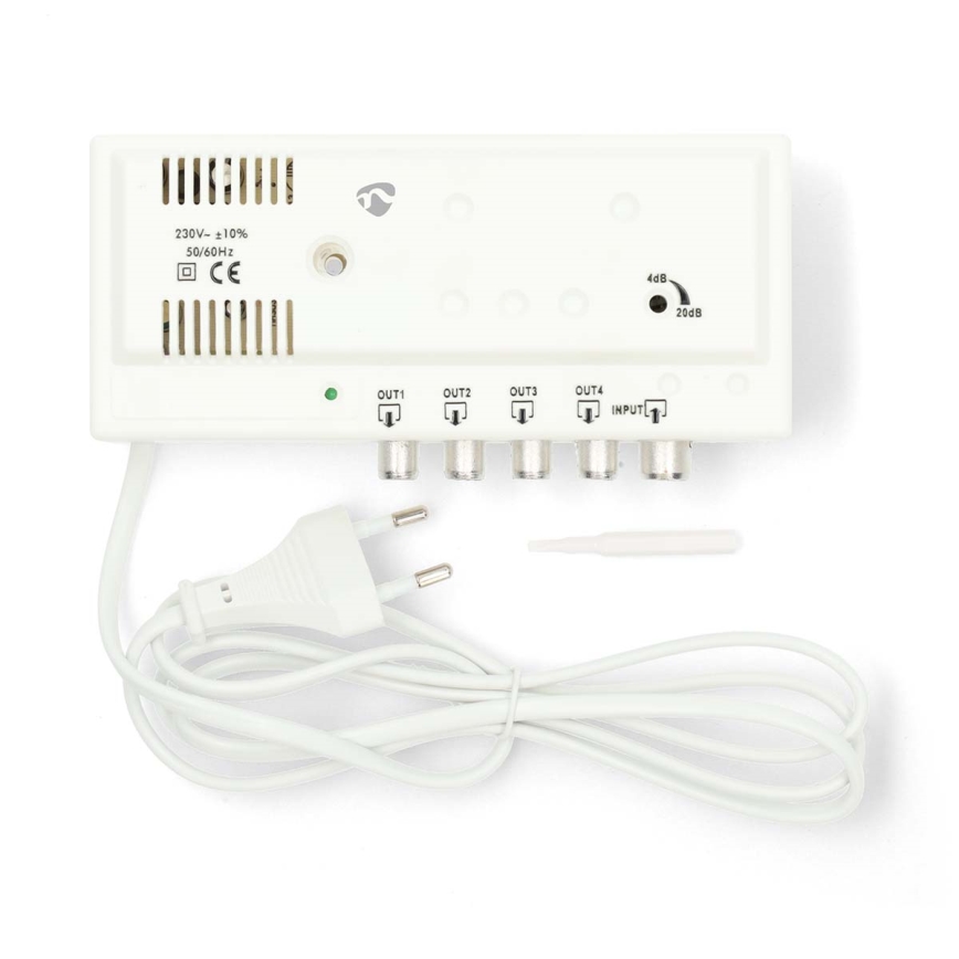 4pásmový anténní zesilovač 230V