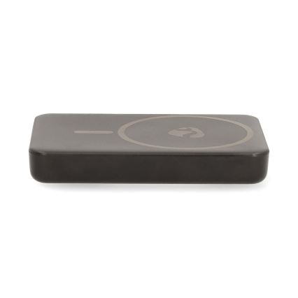 Power Bank 2v1 magnetická s bezdrátovým nabíjením MagSafe 5000 mAh černá