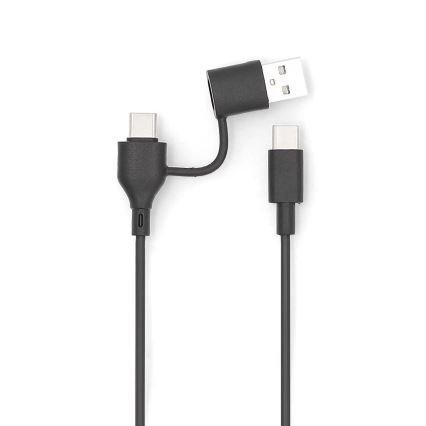Power Bank 2v1 magnetická s bezdrátovým nabíjením MagSafe 5000 mAh černá