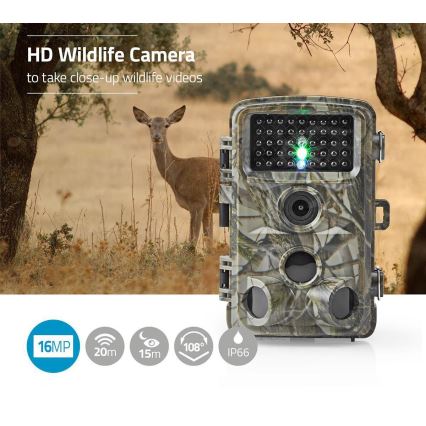 Fotopast se senzorem 24MP Full HD 8xAA IP66
