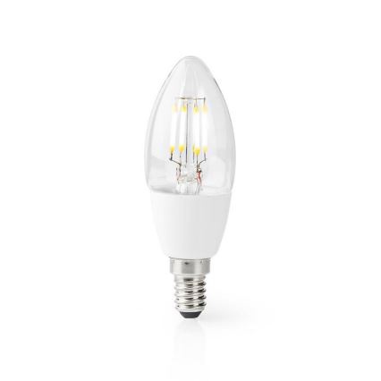 LED Stmívatelná chytrá žárovka C37 E14/5W/230V 2700K