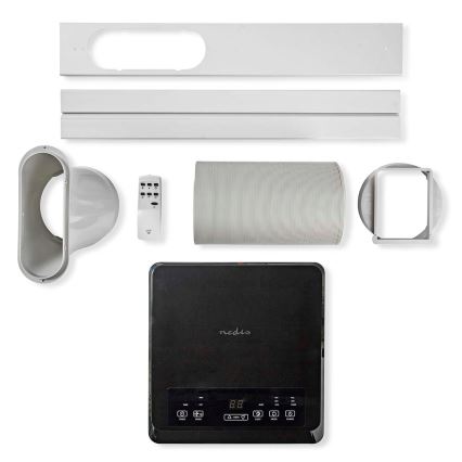 Chytrá mobilní klimatizace 3v1 včetně kompletního příslušenství 1010W/230V 9000 BTU Wi-Fi + dálkové ovládání