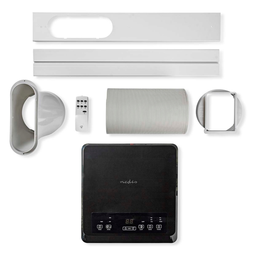 Chytrá mobilní klimatizace 3v1 včetně kompletního příslušenství 1010W/230V 9000 BTU Wi-Fi + dálkové ovládání
