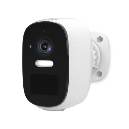 Chytrá venkovní nabíjecí kamera se senzorem SmartLife 4MP Quad HD 1440p 5V/5200mAh Wi-Fi Tuya IP66
