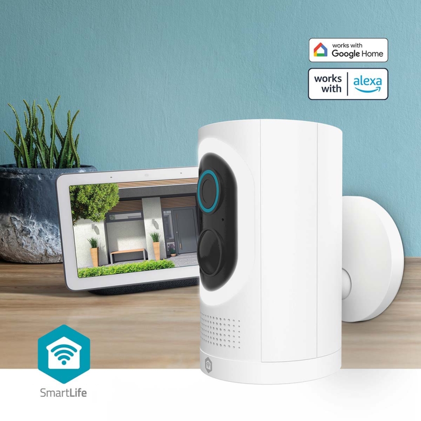 Chytrá kamera 3MP Full HD 1296p 6700 mAh Wi-Fi Tuya IP65