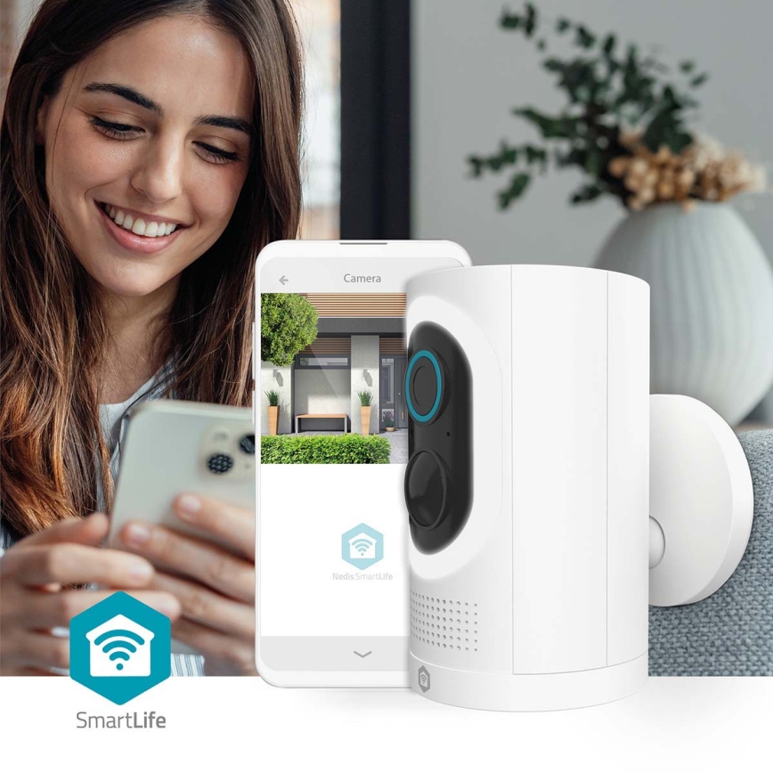 Chytrá kamera 3MP Full HD 1296p 6700 mAh Wi-Fi Tuya IP65