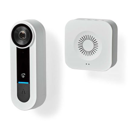 Bezdrátový videozvonek se senzorem Full HD 1536p 3xAA Wi-Fi IP65