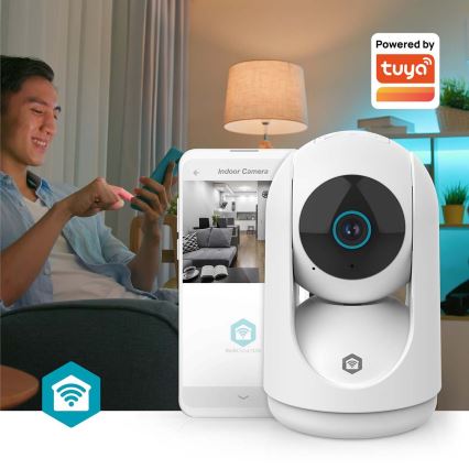 Chytrá kamera Smartlife 5V 3MP Full HD 1296p Wi-Fi Tuya