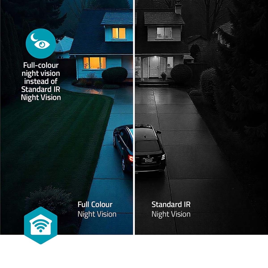 Chytrá venkovní kamera SmartLife 5V 4K 8MP 3840x2160p IP65 Wi-Fi Tuya